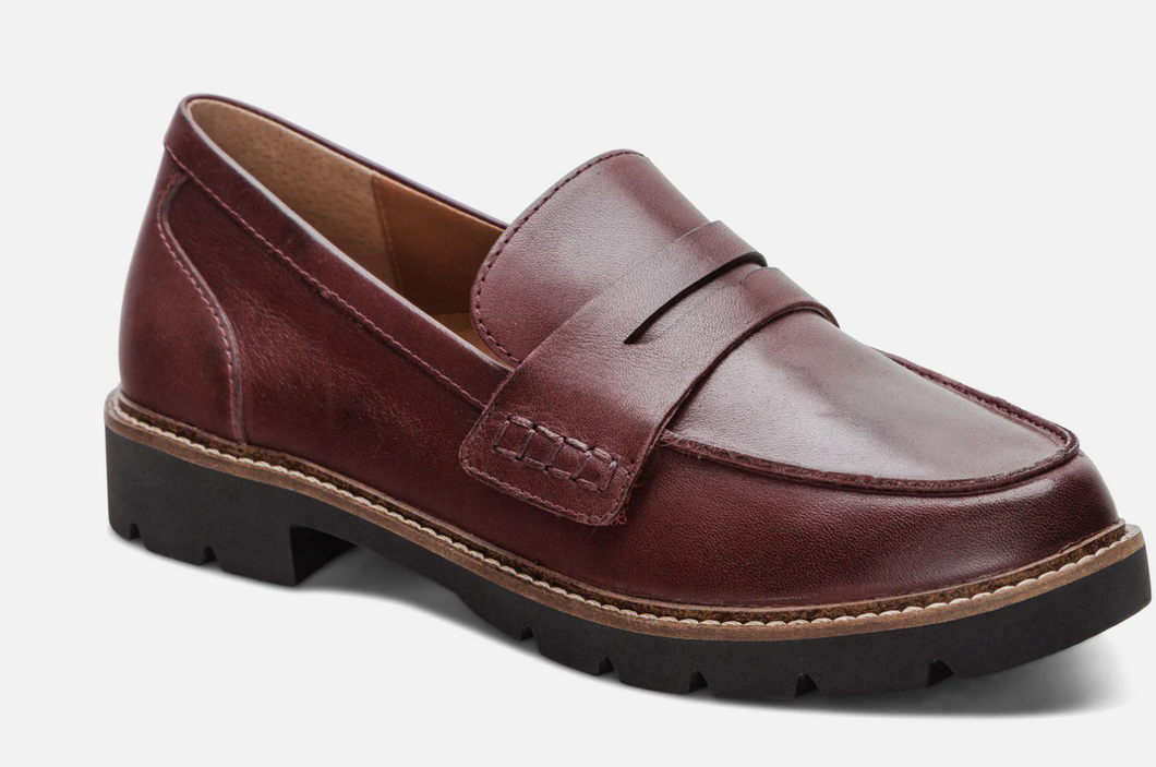 Collette Loafer-Burgundy