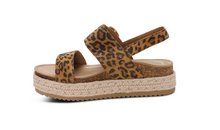 Load image into Gallery viewer, Vania Cork Platform-Leopard
