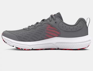 UA BGS Assert 10- Titan Gray / Black / Racer Red