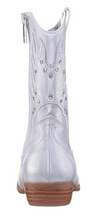 Load image into Gallery viewer, Filian Cowgirl Boot - Silver Metallic
