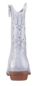 Filian Cowgirl Boot - Silver Metallic