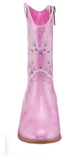 Load image into Gallery viewer, Filian Cowgirl Boot - Pink Metallic
