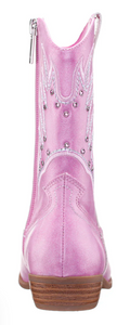 Filian Cowgirl Boot - Pink Metallic