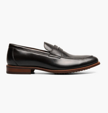 Load image into Gallery viewer, Rucci Moc Toe Penny Loafer-Black
