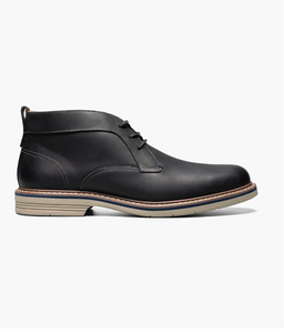 Norwalk Plain Toe Chukka Boot-Black