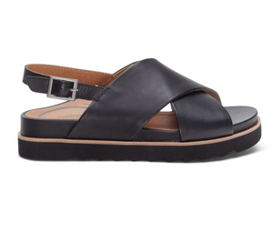 Thea Platform Sandal-Black