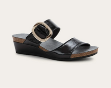 Load image into Gallery viewer, Magic-Black Crinkle Patent Leather
