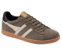 Load image into Gallery viewer, Gola Classics Men's Equipe II Suede Sneakers - Urban Moss/Off White/Black
