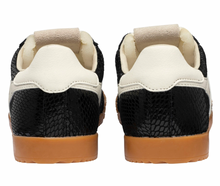 Load image into Gallery viewer, Gola Classics Women's Elan Serpent Sneakers - Black/Off White
