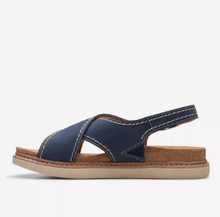 Load image into Gallery viewer, Arwell Sling Navy Nubuck
