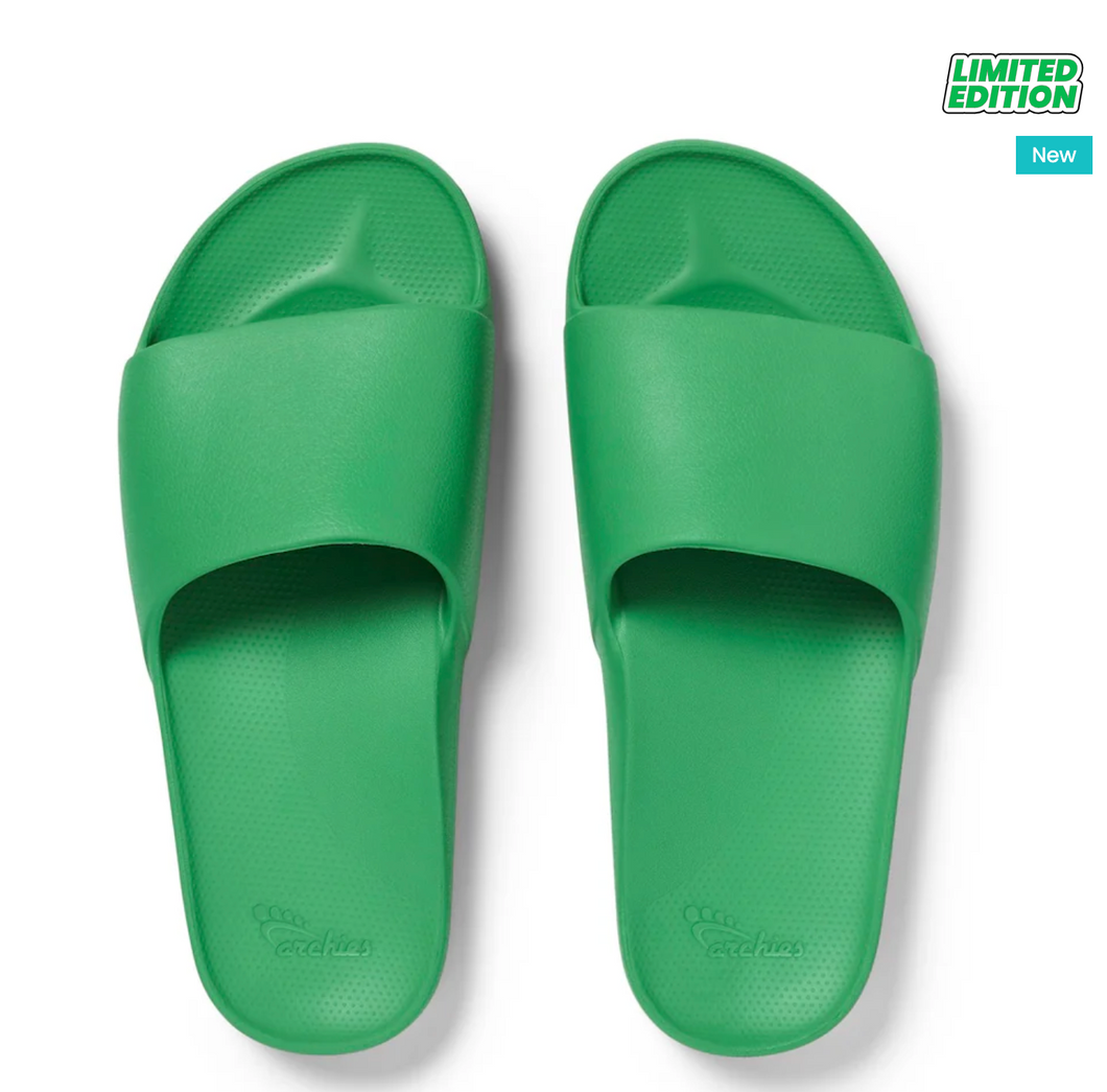 Arch Support Slides-Kelly Green