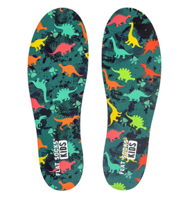 Dinosaur Flat Socks-Kids