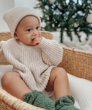 Load image into Gallery viewer, Sherpa Snap Booties - Olive
