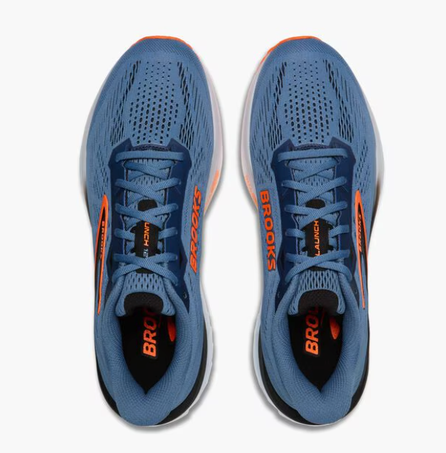 Men's Launch 12-Moonlight/Orange – The Shoe Box