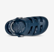Load image into Gallery viewer, ApreAqua Navy Closed-Toe Water Sandal
