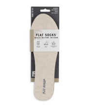 Load image into Gallery viewer, Microwool Flatsocks - Sand
