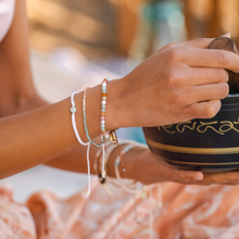 Load image into Gallery viewer, &quot;Live by the Sun, Love by the Moon&quot; Goddess Bracelet
