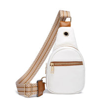 Load image into Gallery viewer, The Palmer | Sling Bag with Zipper Pocket: Camel
