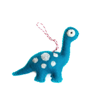 Brachiosaurus Felt Wool Ornament