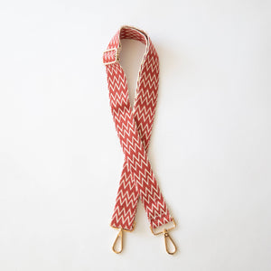 Guitar Style Strap - Woven Sienna