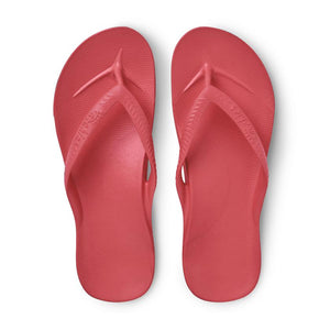 Archies - Arch Support Flip Flops - Coral
