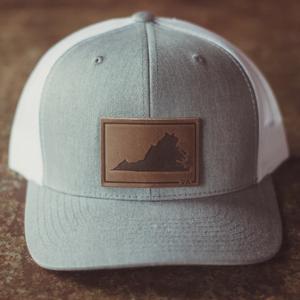 Virginia State Hat- Heather Grey