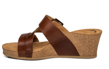 Load image into Gallery viewer, Kimmy Cork Wedge-Walnut
