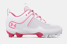 Load image into Gallery viewer, Girls UA Glyde Softball Cleat
