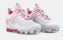 Load image into Gallery viewer, Girls UA Glyde Softball Cleat
