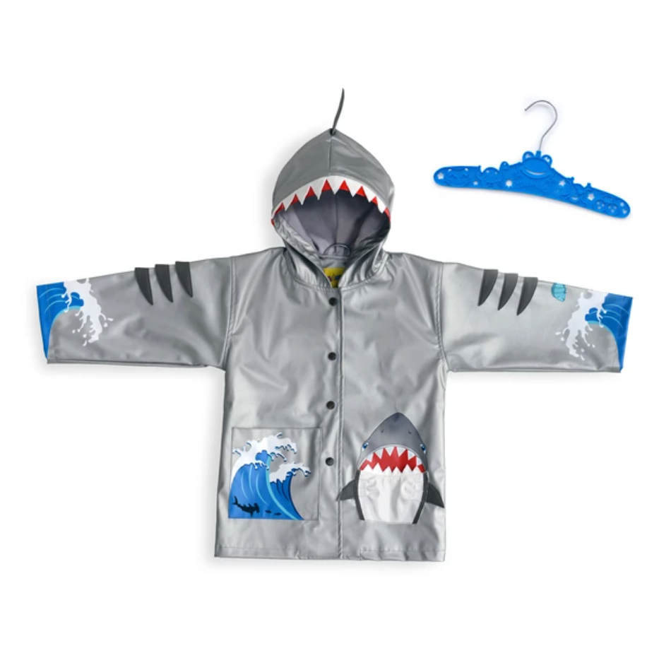 Shark raincoat clearance