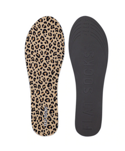 Leopard Print Flat Socks