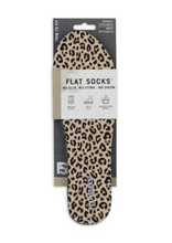 Load image into Gallery viewer, Leopard Print Flat Socks
