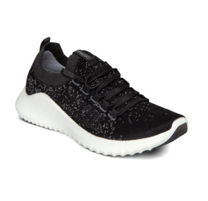 Carly Lace Up - Black/White