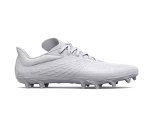 Load image into Gallery viewer, Boys&#39; UA Blur Select MC Jr. Football Cleats - White
