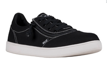 Load image into Gallery viewer, Mens Billy Sneaker Low Tops - Black/White
