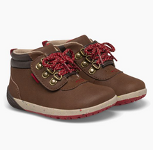 Load image into Gallery viewer, Little Kid&#39;s Bare Step Boot 2.0-Brown
