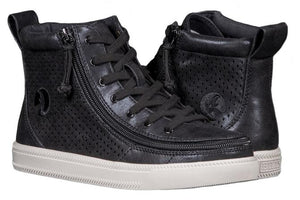 Women's Black Shine BILLY Classic Lace High Top