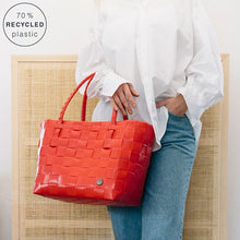 Load image into Gallery viewer, Paris Chill Red Recycled Tote
