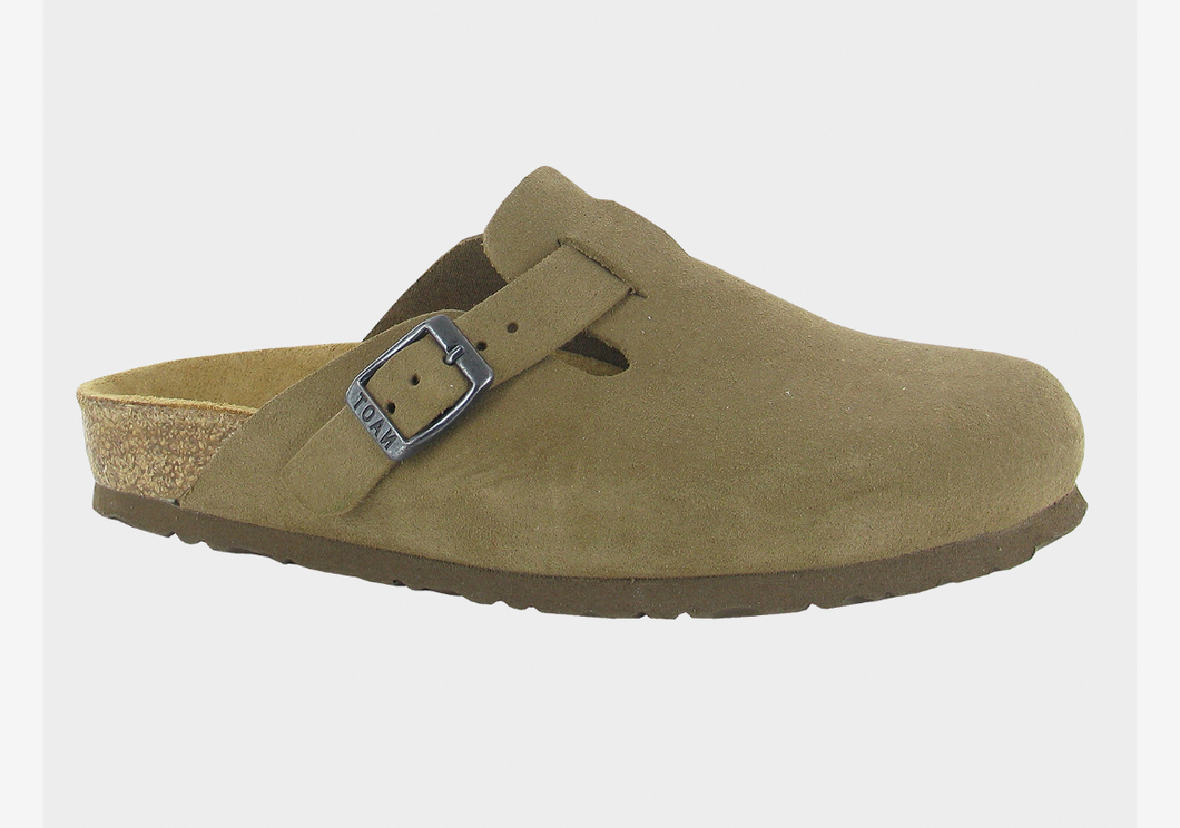 Spring Clog - Taupe Suede - LAST SIZE